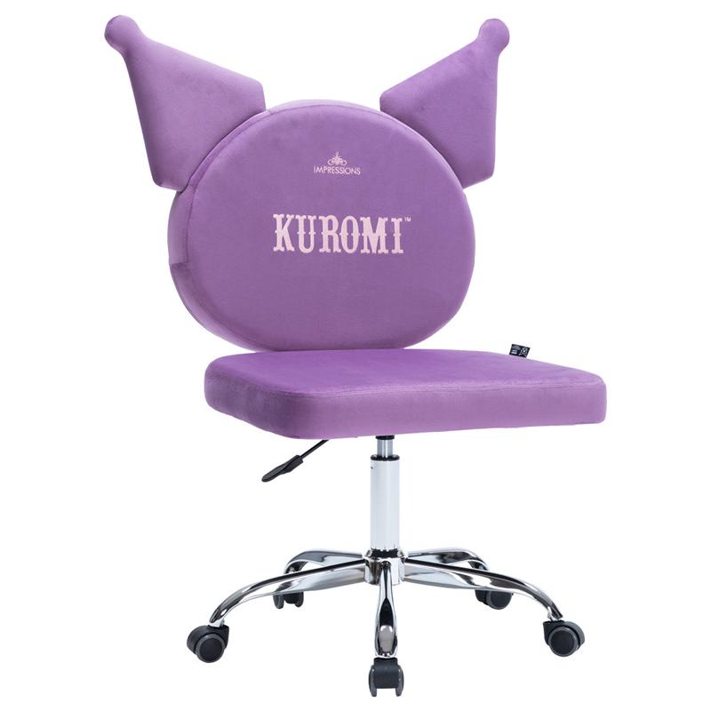 Sanrio Kuromi x Impressions Vanity Swivel Sanrio Characters Chair  USA |  LVCDU-5248