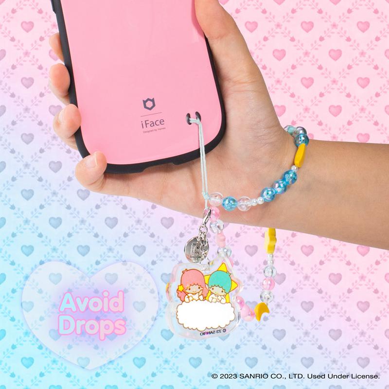 Sanrio LittleTwinStars Beaded Charm Mobile Phone Sanrio Characters Wrist Straps  USA |  NLOWE-1294