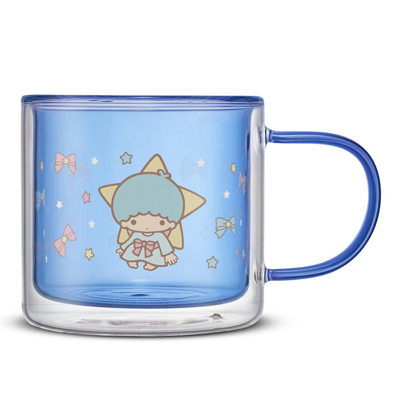 Sanrio LittleTwinStars Double Wall Coffees (Set of 2) Sanrio Characters Mug  USA |  QBIOV-7305