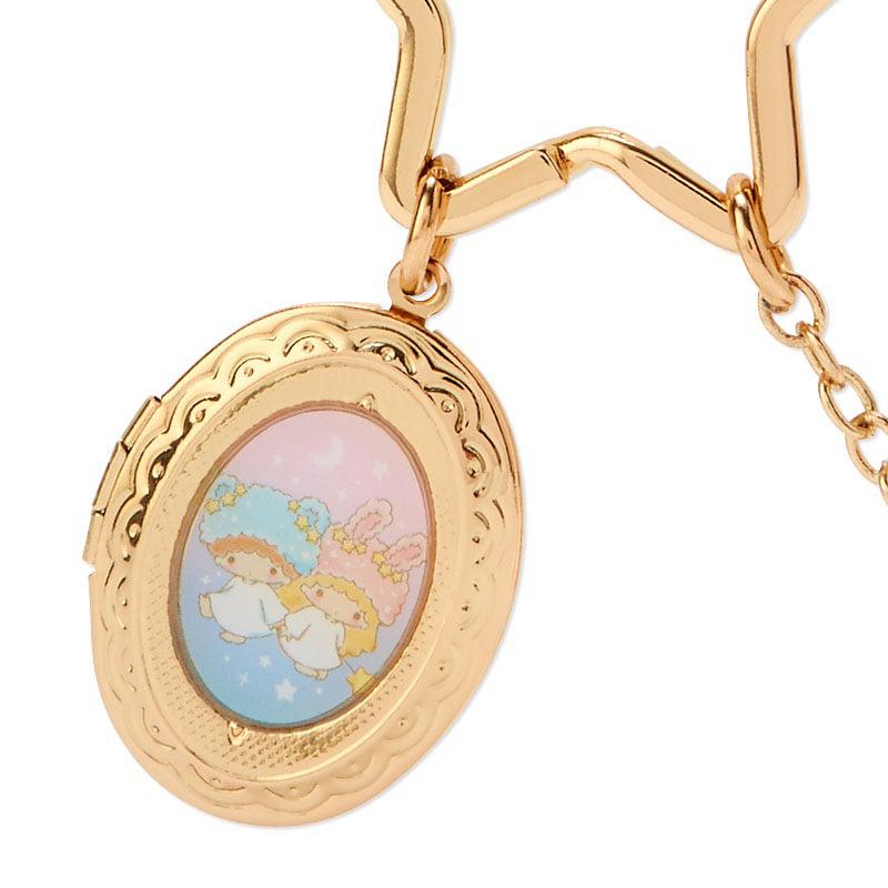 Sanrio LittleTwinStars Locket (Fluffy Cloud Series) Sanrio Characters Keychain  USA |  STCJN-7402