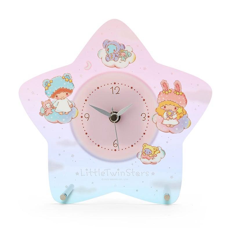 Sanrio LittleTwinStars Standing (Fluffy Cloud Series) Sanrio Characters Clock  USA |  BSJUO-2914