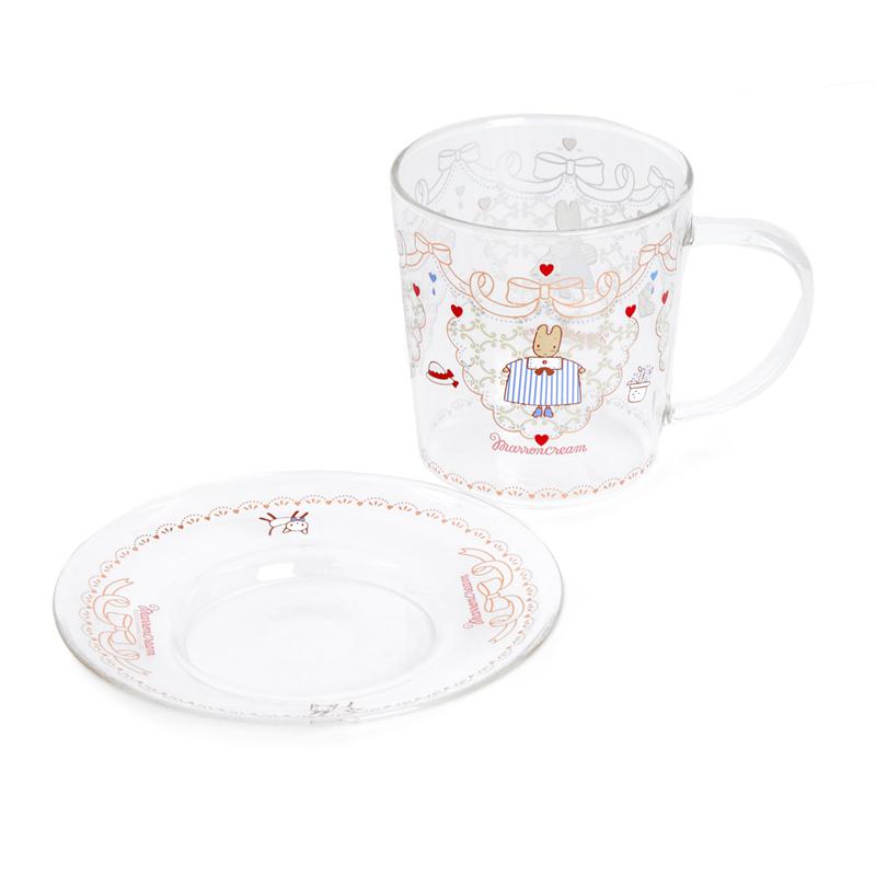 Sanrio Marron Cream and Saucer Set Sanrio Characters Cup And Saucer Set  USA |  RWTMI-7628