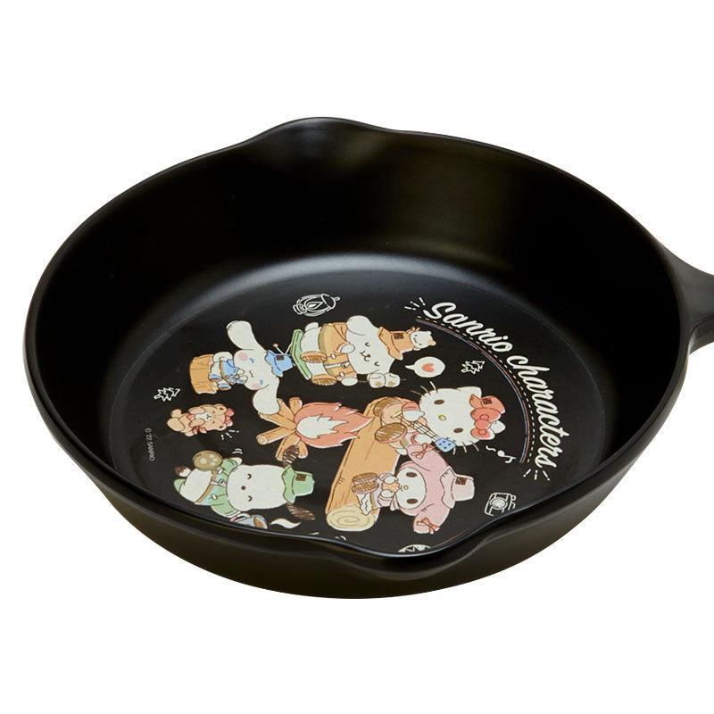 Sanrio Melamine Skillet (Cute Camp Series) Sanrio Characters Plate  USA |  ANUTI-6102