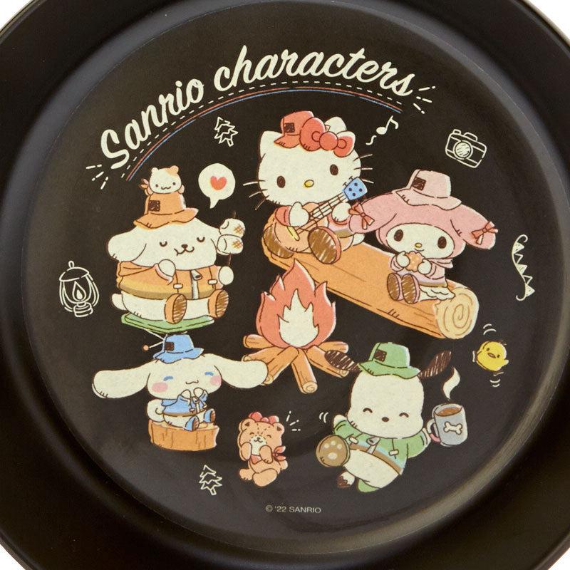 Sanrio Melamine Skillet (Cute Camp Series) Sanrio Characters Plate  USA |  ANUTI-6102