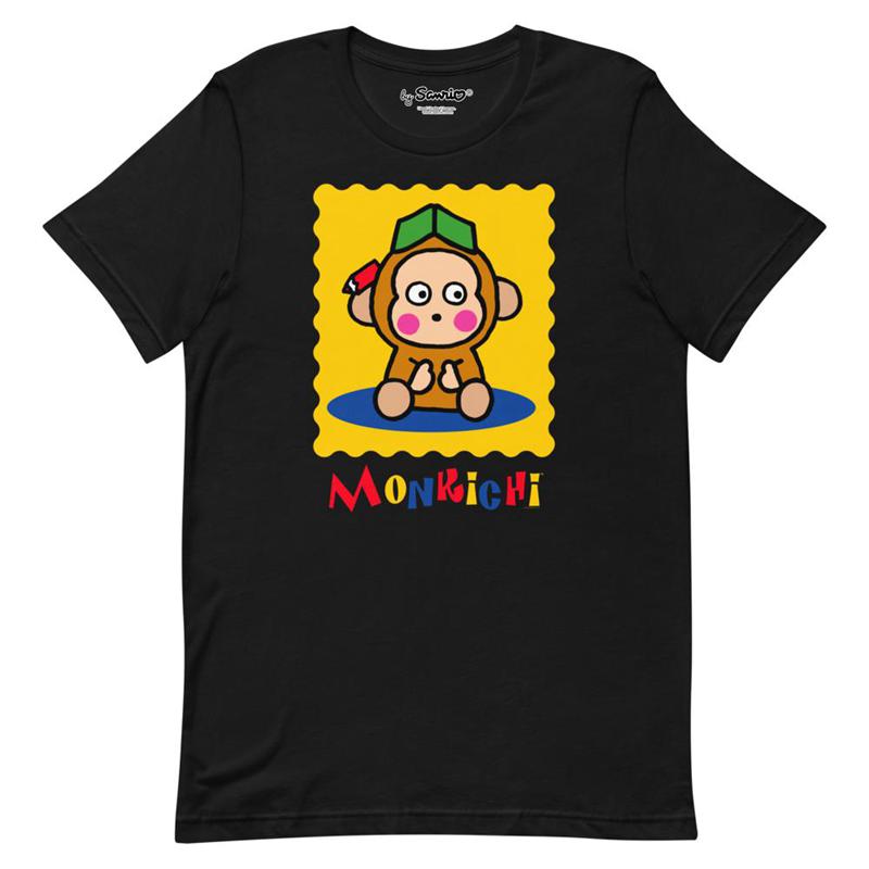 Sanrio Monkichi Primary Logo Apparel T-Shirt  USA |  WBJHM-3542