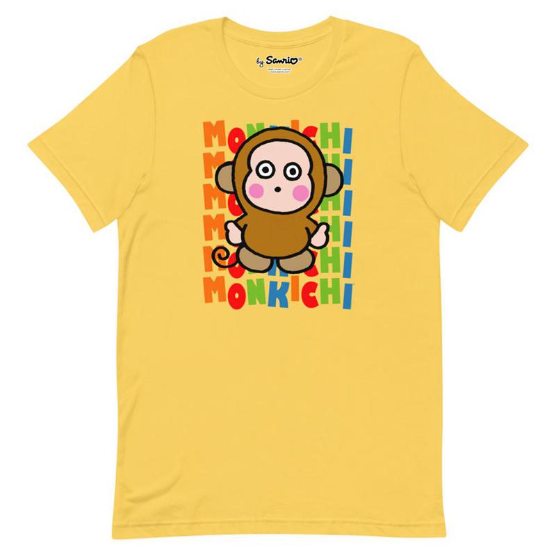 Sanrio Monkichi Watashi Wa Apparel T-Shirt  USA |  DSVYT-7693