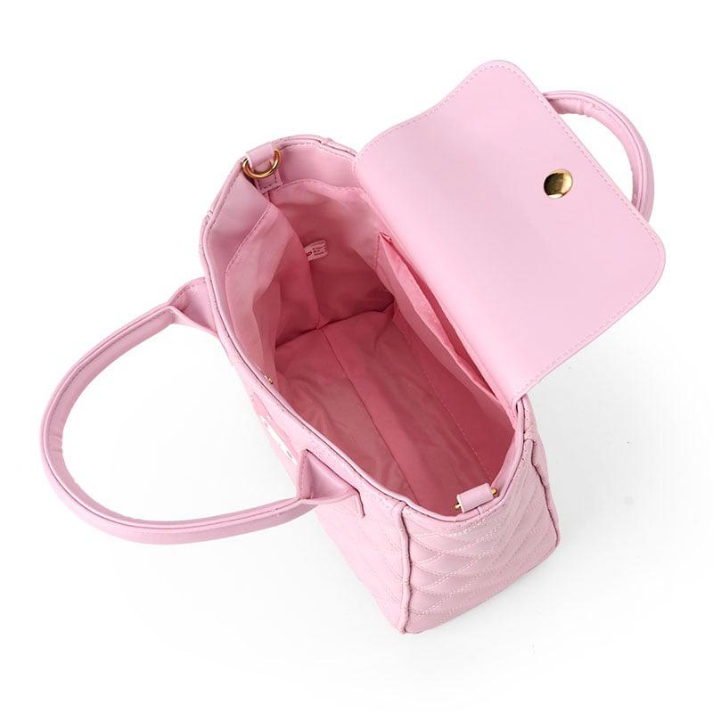 Sanrio My Melody 2-Way Mini Quilted Bags Tote  USA |  GINDZ-6128