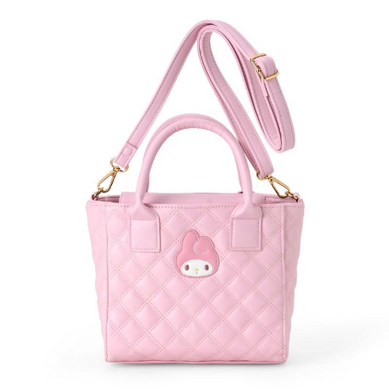Sanrio My Melody 2-Way Mini Quilted Bags Tote  USA |  GINDZ-6128