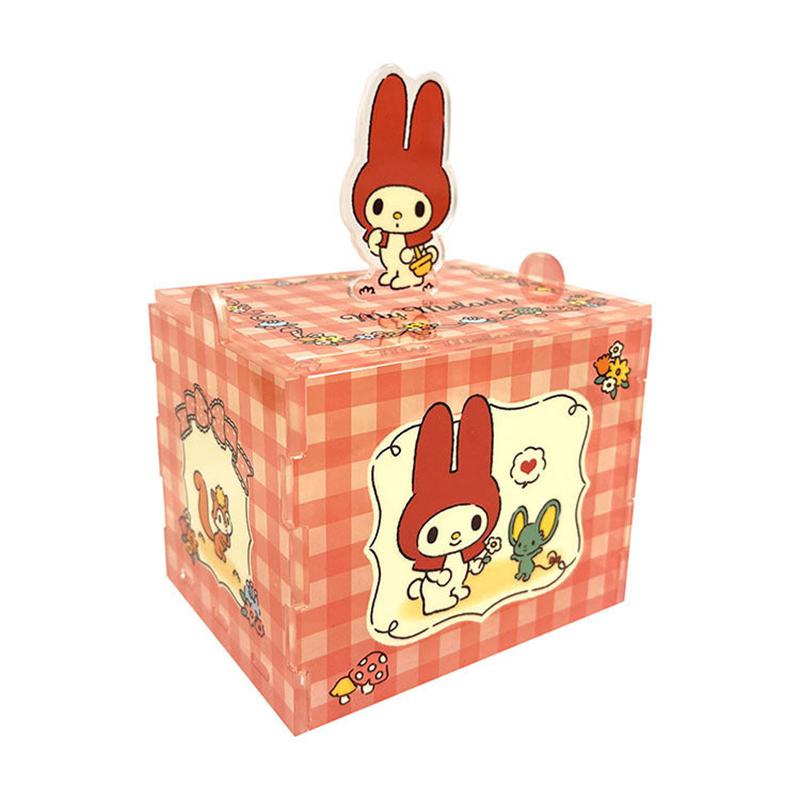 Sanrio My Melody Acrylic (Red Classic Gingham Series) Sanrio Characters Storage Case  USA |  XJQOZ-5702