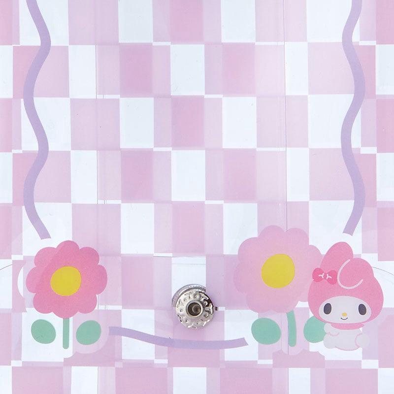 Sanrio My Melody Clear Snap Mini (Pastel Check Series) Sanrio Characters Pouch  USA |  WNOUH-2584