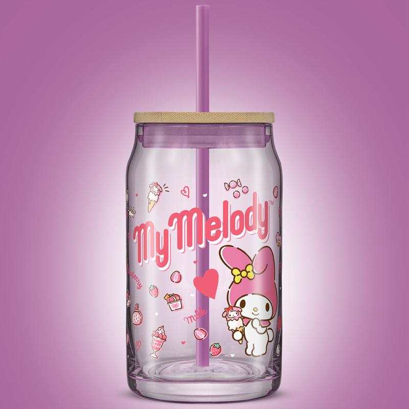 Sanrio My Melody Favorite Flavor Lidded Sanrio Characters Tumbler  USA |  GKAFS-6183