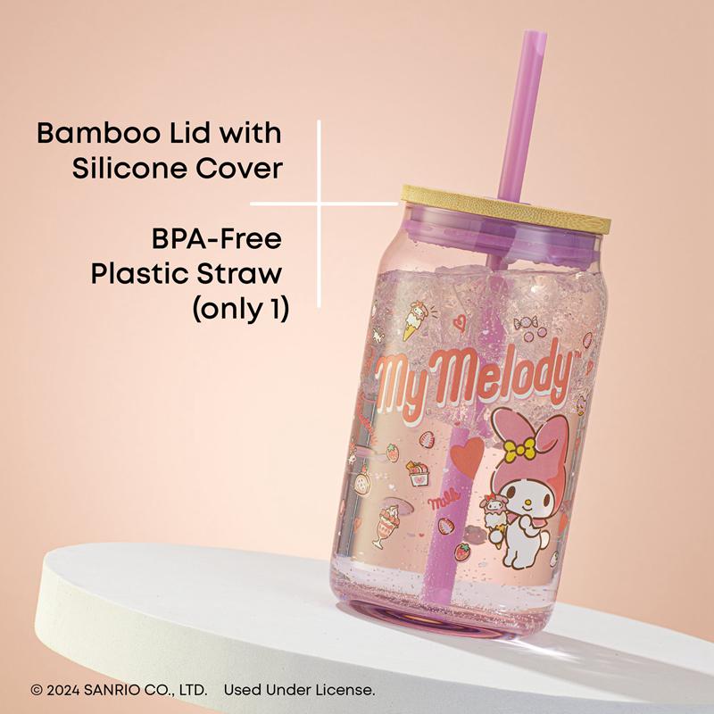 Sanrio My Melody Favorite Flavor Lidded Sanrio Characters Tumbler  USA |  GKAFS-6183