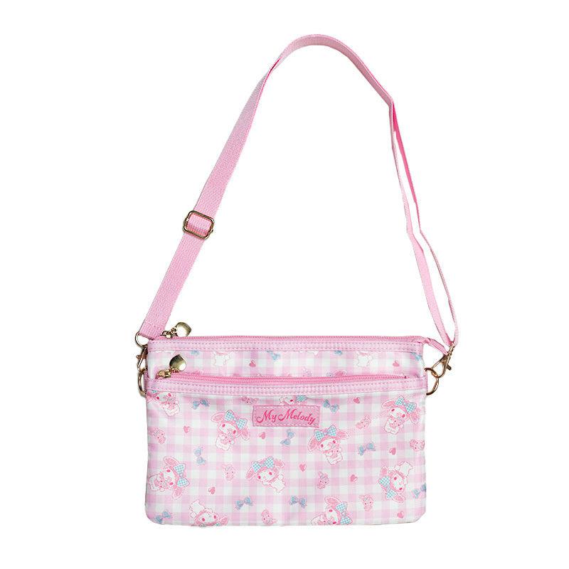 Sanrio My Melody Gingham Bags Crossbody Bag  USA |  VXFTG-0764