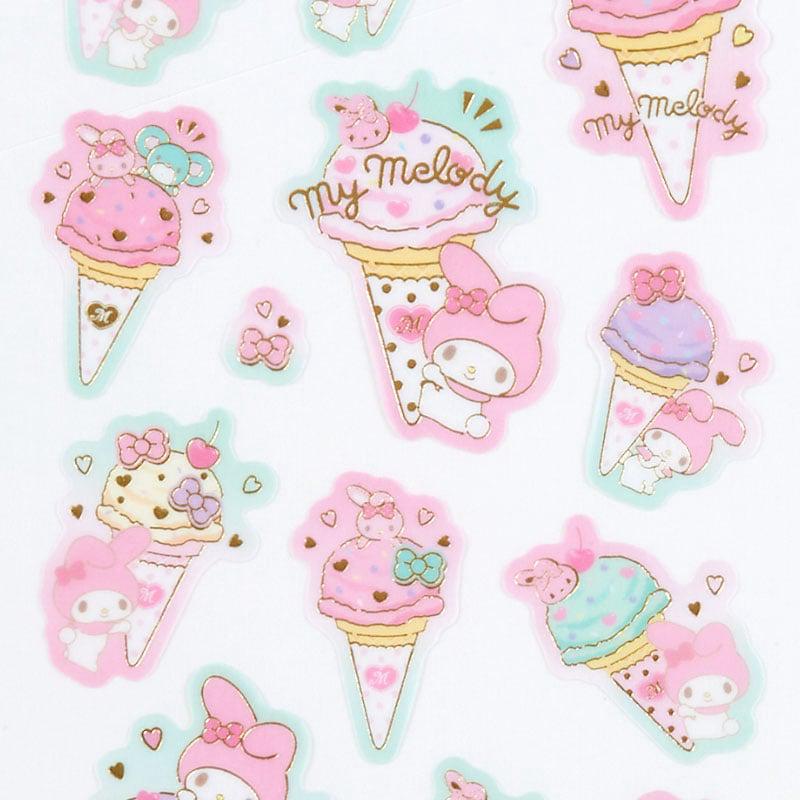 Sanrio My Melody (Ice Cream Party Series) Sanrio Characters Sticker Sheet  USA |  ZQUMP-7534