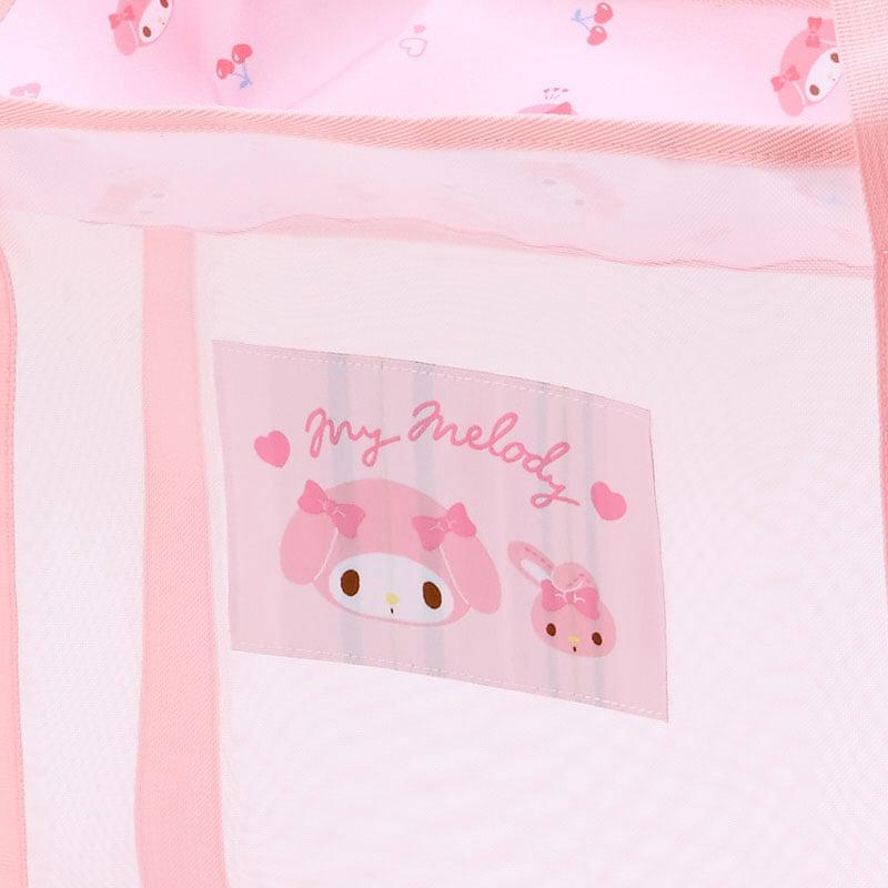 Sanrio My Melody Mesh Storage (Large) Sanrio Characters Tote  USA |  XPSEV-6392