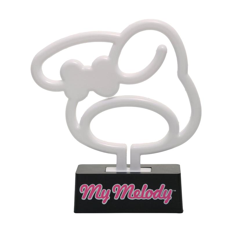 Sanrio My Melody Silhouette Neon Light Lamp Sanrio Characters Squishies  USA |  NLFHI-9654
