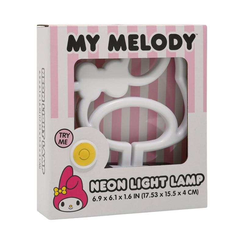 Sanrio My Melody Silhouette Neon Light Lamp Sanrio Characters Squishies  USA |  NLFHI-9654