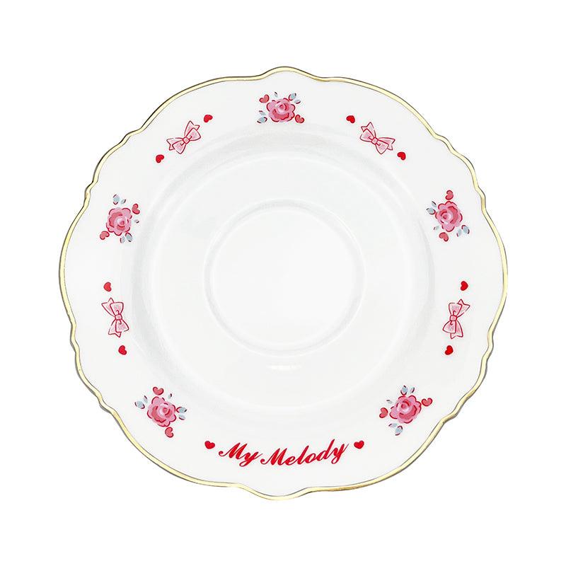 Sanrio My Melody Tea and Saucer Set (Classic Corduroy Series) Sanrio Characters Set Trio  USA |  ICRBP-7156