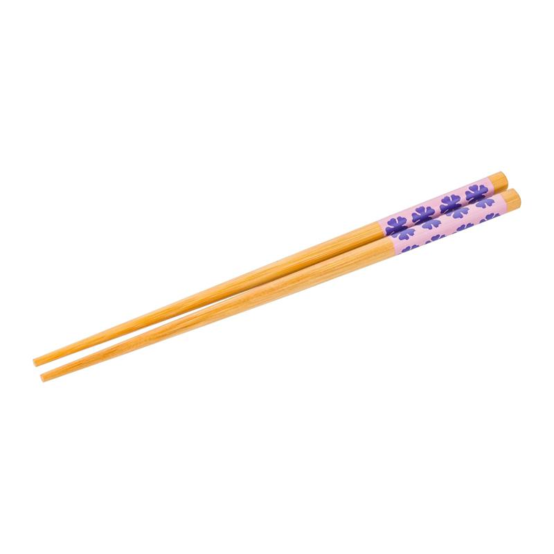 Sanrio My Melody & Kuromi Ceramic Ramen Bowl and Chopstick Set (Pastel Flowers) Sanrio Characters Bowl  USA |  IARZQ-7169