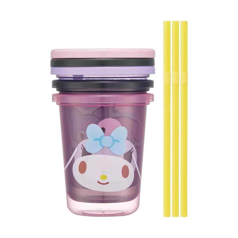 Sanrio My Melody & Kuromi Complete 3pc Set Sanrio Characters Tumbler  USA |  RVAHX-0618