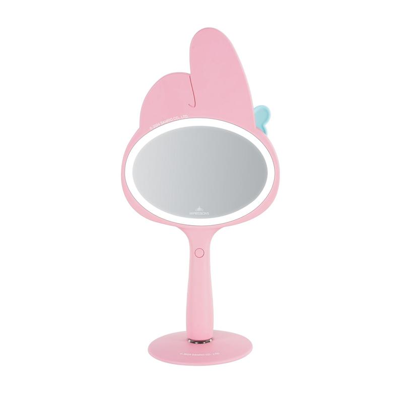 Sanrio My Melody x Impressions Vanity LED Handheld Sanrio Characters Mirror  USA |  DSXCZ-5631