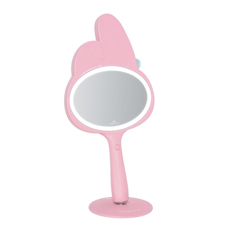 Sanrio My Melody x Impressions Vanity LED Handheld Sanrio Characters Mirror  USA |  DSXCZ-5631