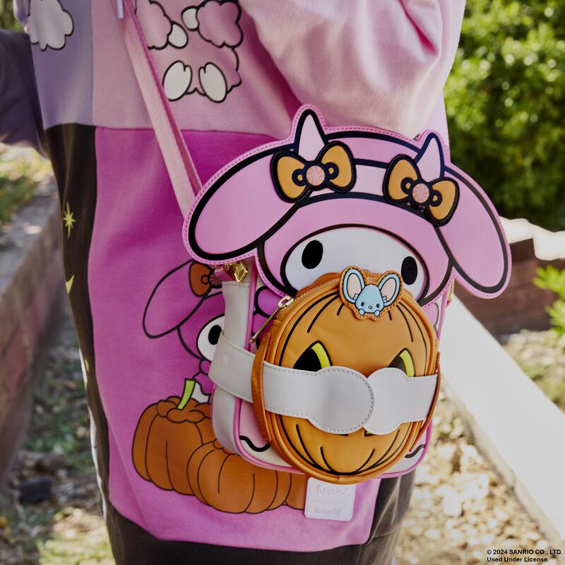 Sanrio My Melody x Loungefly Pumpkin Crossbuddies Sanrio Characters Crossbody Bag  USA |  KTBOP-3045