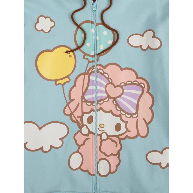 Sanrio My Sweet Piano x Dumbgood Zip Apparel Hoodie  USA |  BWQXA-3462