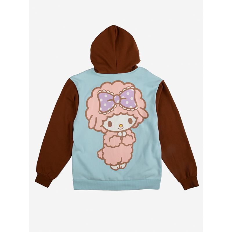 Sanrio My Sweet Piano x Dumbgood Zip Apparel Hoodie  USA |  BWQXA-3462