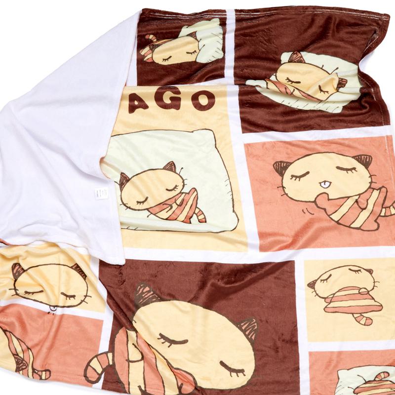 Sanrio Nyago Lazy Day Throw Sanrio Characters Blanket  USA |  QVLSD-5093