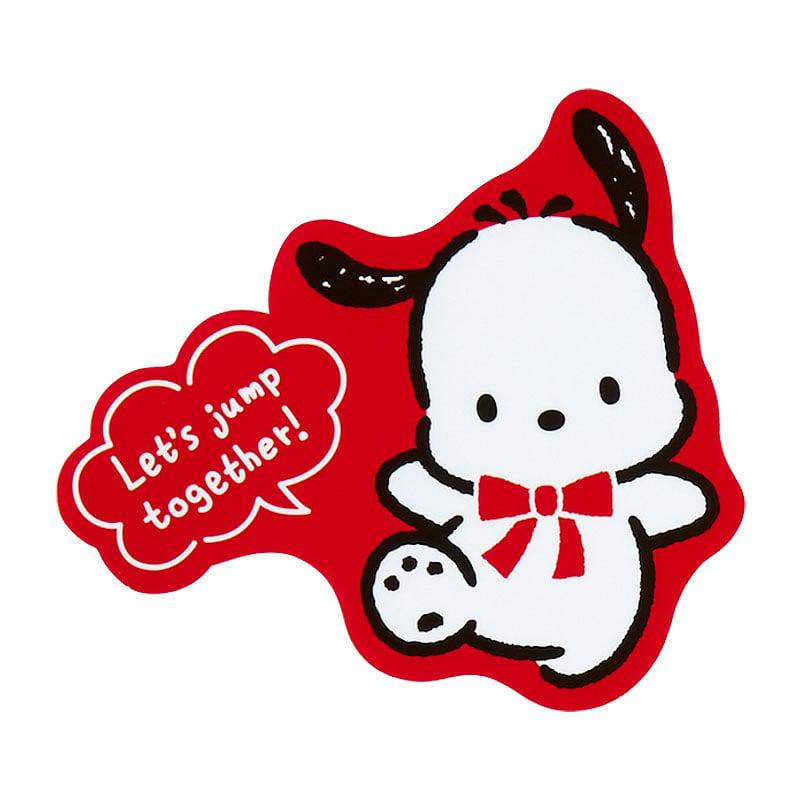 Sanrio Pochacco 10-pc (35th Anniversary Red Ribbon Series) Sanrio Characters Sticker Pack  USA |  IDOSB-4369