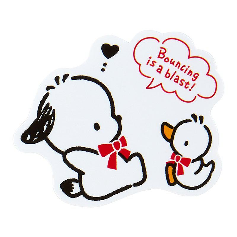 Sanrio Pochacco 10-pc (35th Anniversary Red Ribbon Series) Sanrio Characters Sticker Pack  USA |  IDOSB-4369