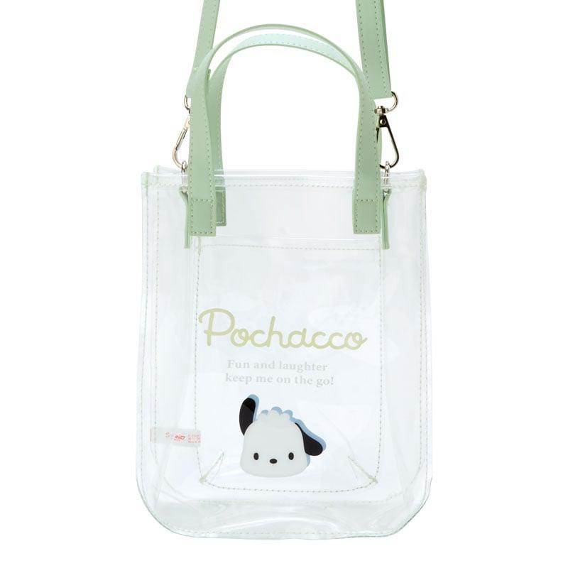 Sanrio Pochacco Clear 2-Way Mini Sanrio Characters Tote  USA |  EKBZW-0721