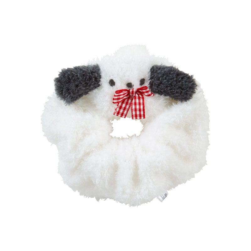 Sanrio Pochacco Cozy Plush (Gingham Bow) Sanrio Characters Scrunchie  USA |  QVXUI-2574