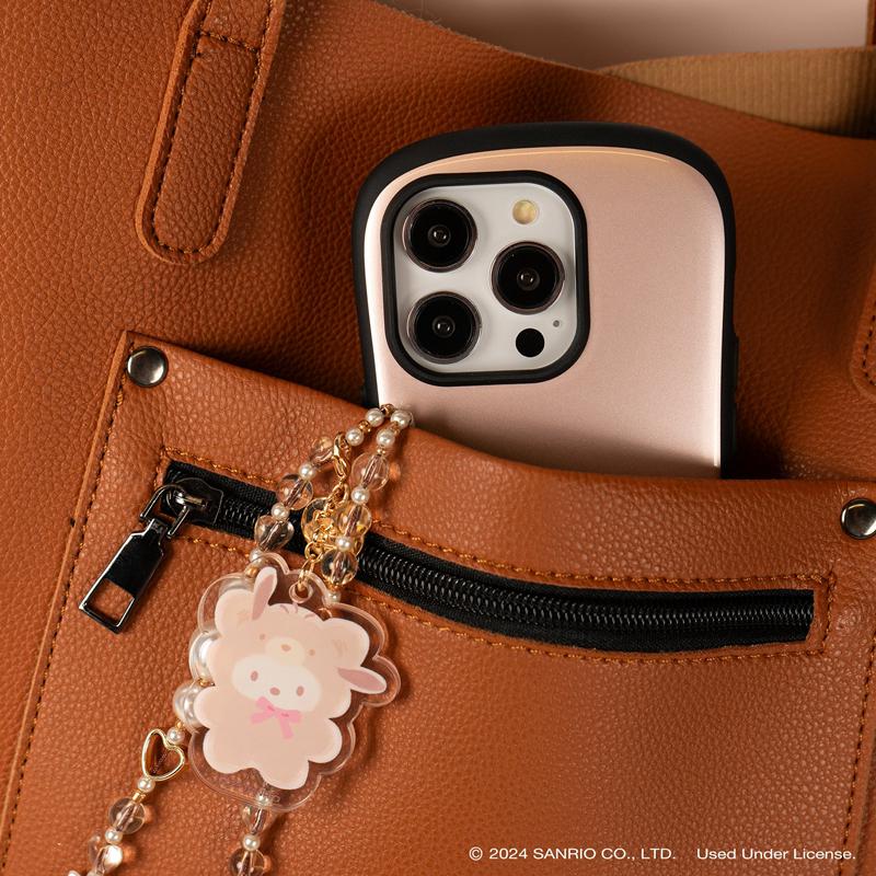 Sanrio Pochacco Latte Bear Beaded Charm Mobile Phone Sanrio Characters Wrist Straps  USA |  RQVYW-8079