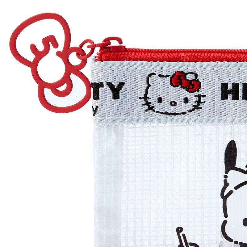Sanrio Pochacco Mini Flat (Hello, Everyone! Series) Sanrio Characters Pouch  USA |  OCJUF-2430