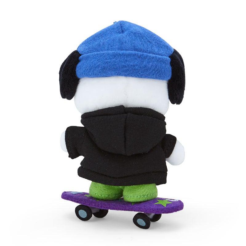 Sanrio Pochacco Plush Mascot (Sk8r Squad Series) Sanrio Characters Keychain  USA |  NMEYZ-1549