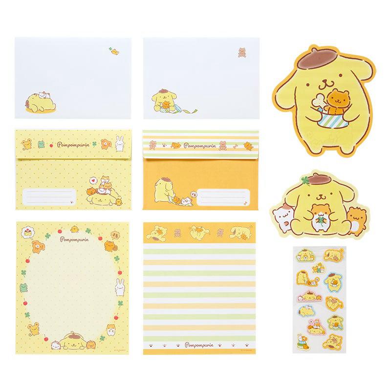Sanrio Pompompurin Classic Sanrio Characters Letter Set  USA |  NVOPQ-5387