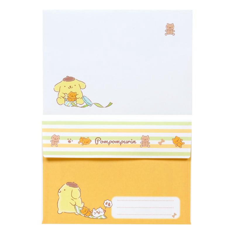 Sanrio Pompompurin Classic Sanrio Characters Letter Set  USA |  NVOPQ-5387