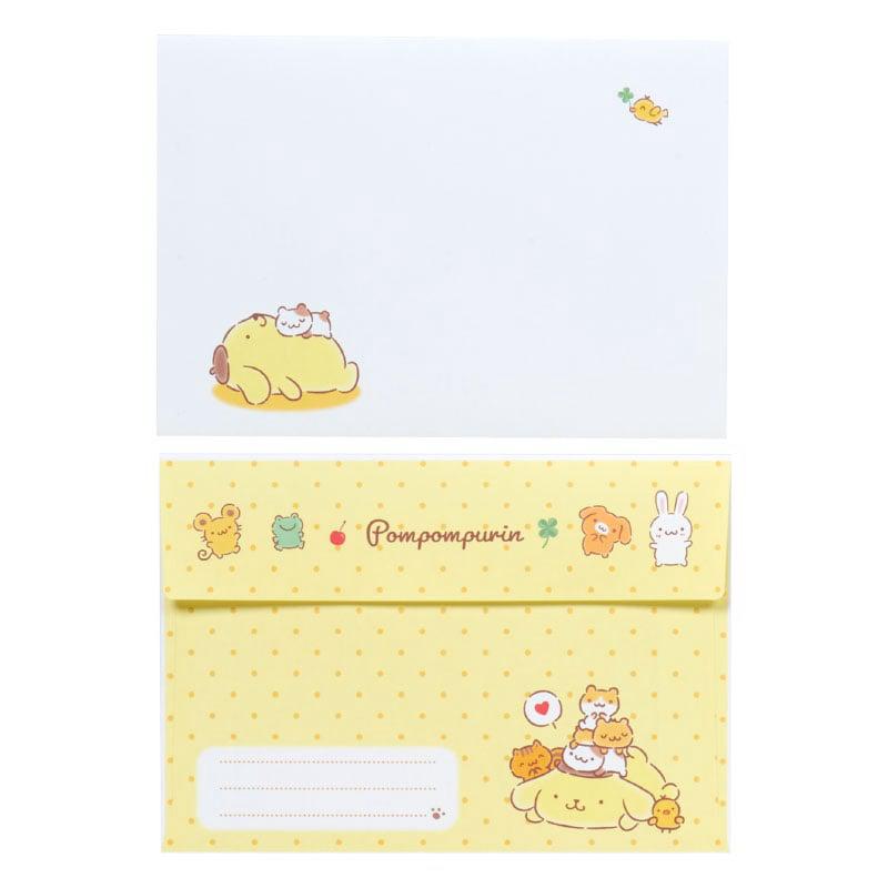 Sanrio Pompompurin Classic Sanrio Characters Letter Set  USA |  NVOPQ-5387