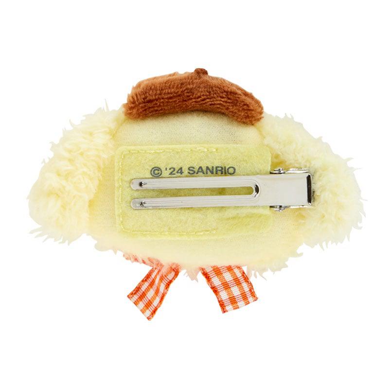 Sanrio Pompompurin Plush Hair (Gingham Bow) Accessories Clip  USA |  LJGAH-7043