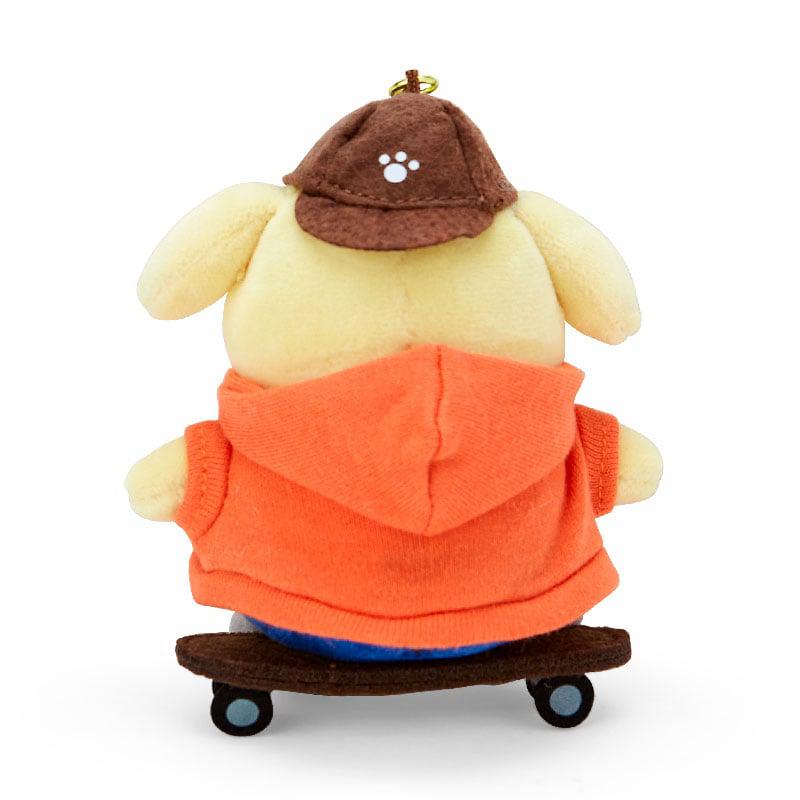 Sanrio Pompompurin Plush Mascot (Sk8r Squad Series) Sanrio Characters Keychain  USA |  PYZUS-5623