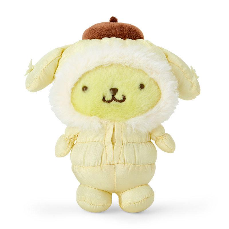 Sanrio Pompompurin Plush Mascot (Winter Snowsuit Series) Sanrio Characters Keychain  USA |  RJLGK-3870