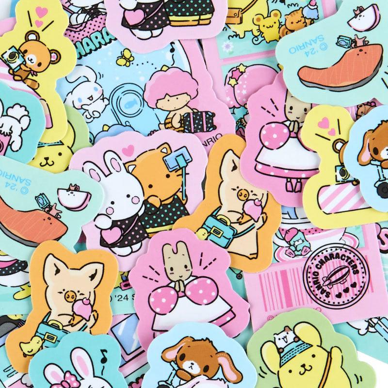 Sanrio Character 24-pc Mini (Day at the Funfair Series) Sanrio Characters Sticker Pack  USA |  YRTZB-4617
