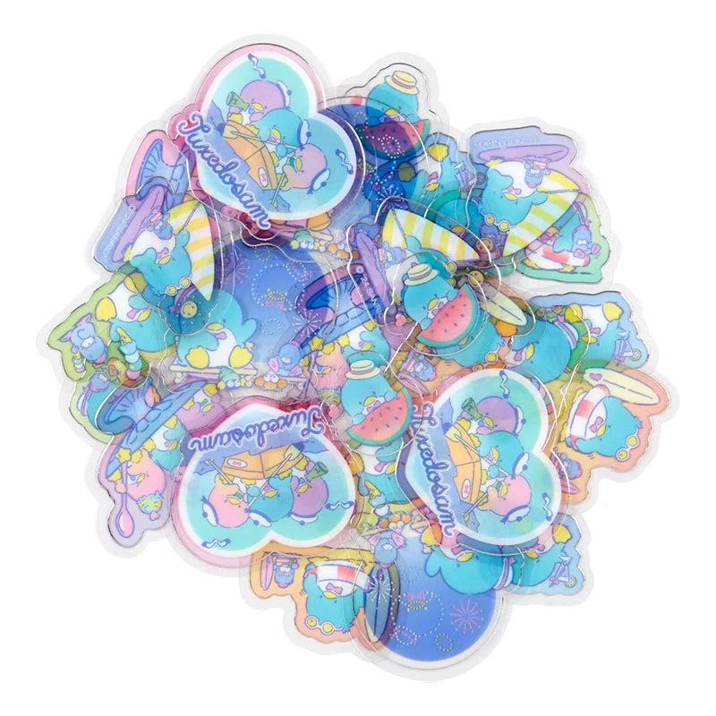 Sanrio Tuxedosam Summer 30-Pc Popsicle Mini Sanrio Characters Sticker Pack  USA |  AJBUS-8467