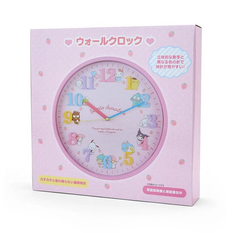 Sanrio Wall Sanrio Characters Clock  USA |  KTUAF-7849