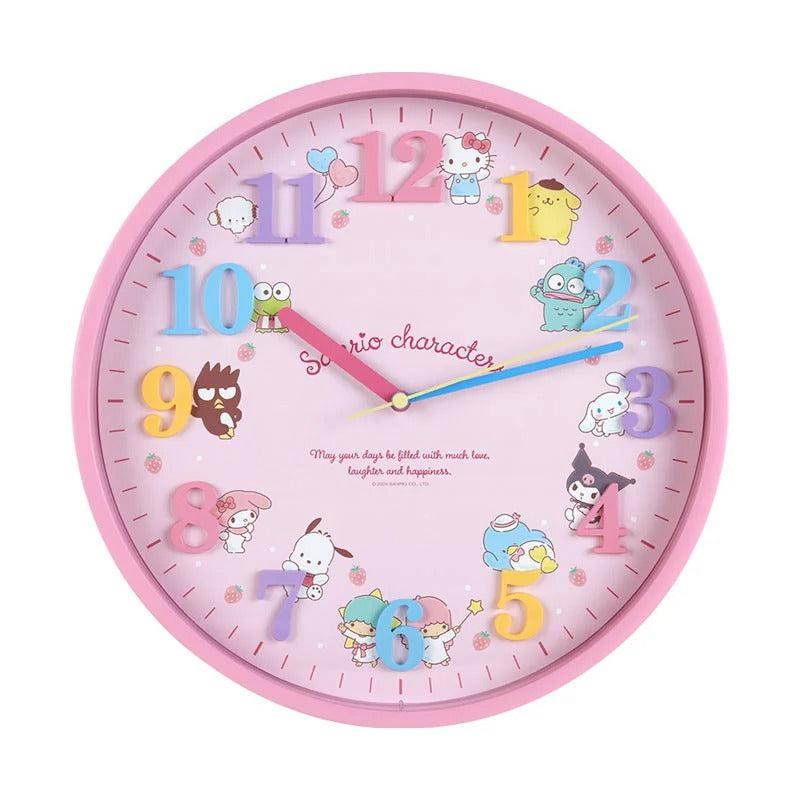 Sanrio Wall Sanrio Characters Clock  USA |  KTUAF-7849