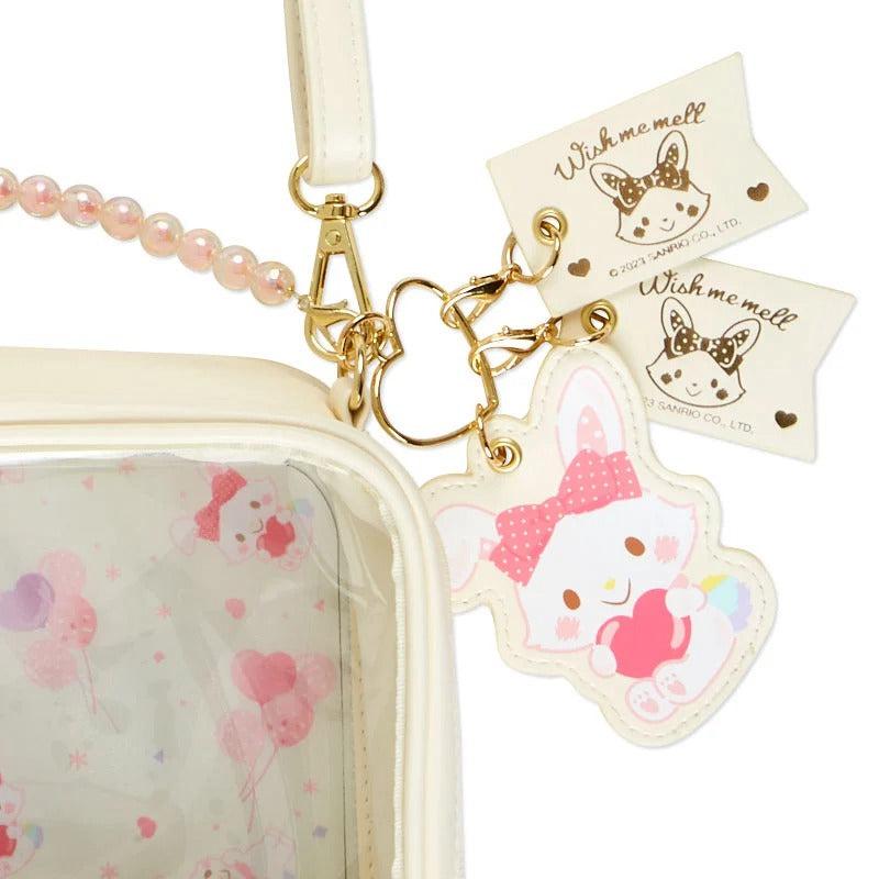 Sanrio Wish me mell 2-Way Clear Sanrio Characters Crossbody Bag  USA |  HGECB-8905