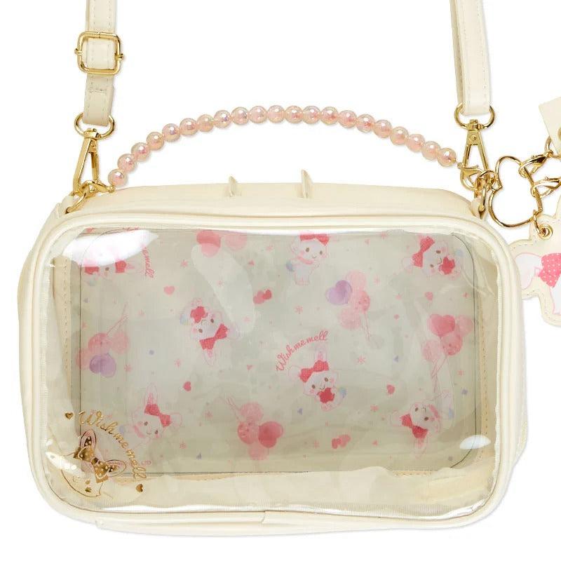 Sanrio Wish me mell 2-Way Clear Sanrio Characters Crossbody Bag  USA |  HGECB-8905
